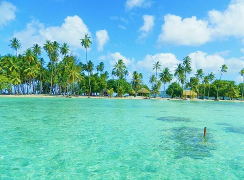 Studio Bord De Mer Fare Tahitea Pension Taputapuapea Bagian luar foto