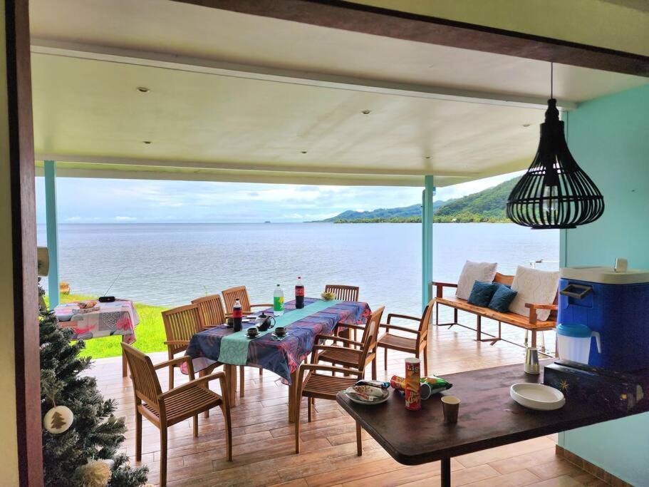 Studio Bord De Mer Fare Tahitea Pension Taputapuapea Bagian luar foto