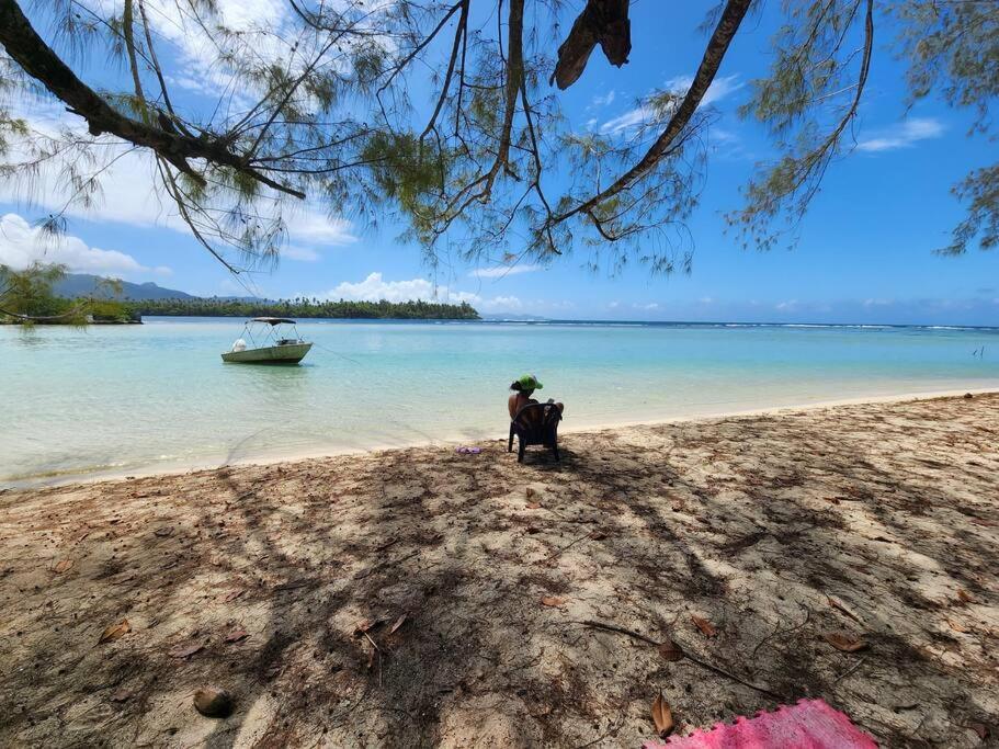 Studio Bord De Mer Fare Tahitea Pension Taputapuapea Bagian luar foto
